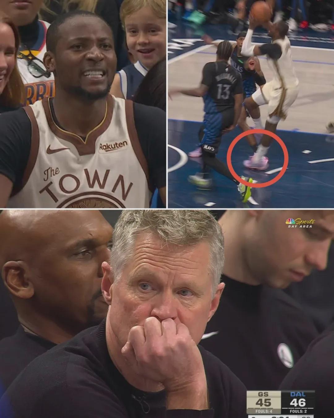 开云入口-崴脚受伤！库明加退赛！勇士生涯倒计时